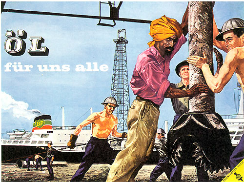 Spielzeug: Gesellschaftsspiel "Öl für uns alle", 1964